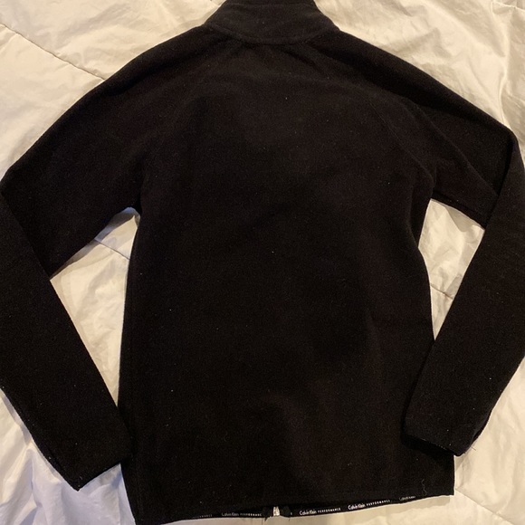 Calvin Klein Performance Fleece Zip Up Jacket - Picture 7 of 8